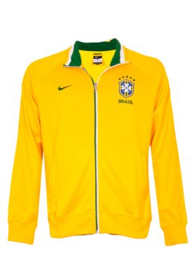 Agasalho Nike Core Trainer CBF Amarelo Nike